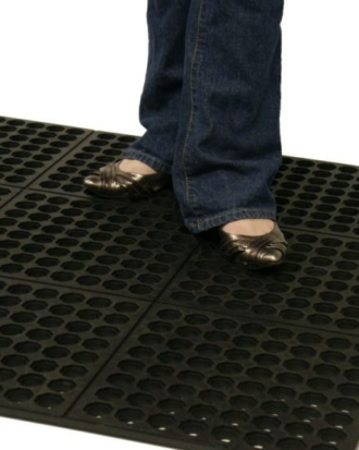Interlock Rubber Kitchen Mats/ Industrial mat 3'x3'