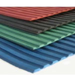 FLAT RIB NON SLIP MATTING BLACK | RUBBER MATS