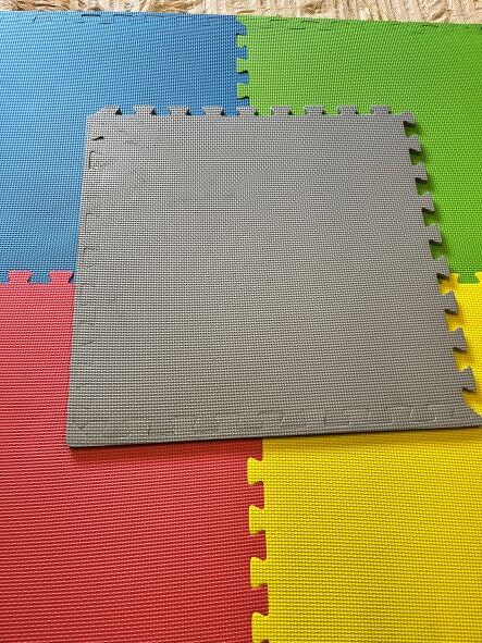 Play Mats Children Playroom Soft Foam Tiles 60x60x1cm - Main Image