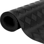 Bar Checker Rubber Flooring Roll – 1.5m Wide Anti-Slip Rubber