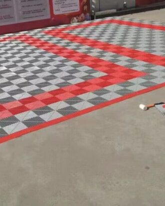 Vented Durable Modular Interlocking Flooring Tiles - Garage, Showroom, Outdoor