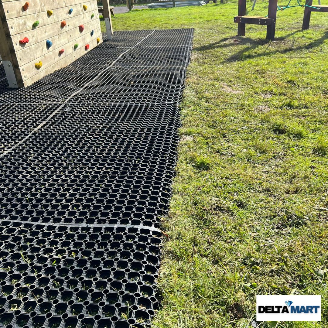 Rubber Grass Mat – Play Area & Playground Safety Mat - Image 7