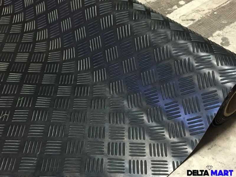 Heavy Duty 5 Bar Checker Rubber Flooring Roll – 1.8m Wide x 3mm (Copy) - Image 5