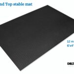 Horse/Gym flooring Diamond Top Stable Mat 12mm 6'x4'