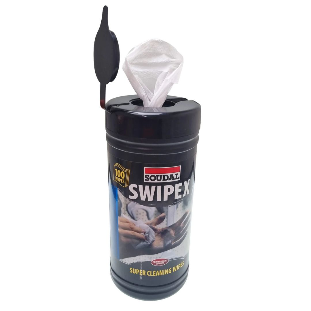 Soudal Swipex Super Cleaning Wipes – Stretch Pack (6 x 110 Wipes) - Image 3