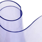 Heavy Duty 4mm PVC Clear Sheet One Meter Width For Horsebox Partitioning