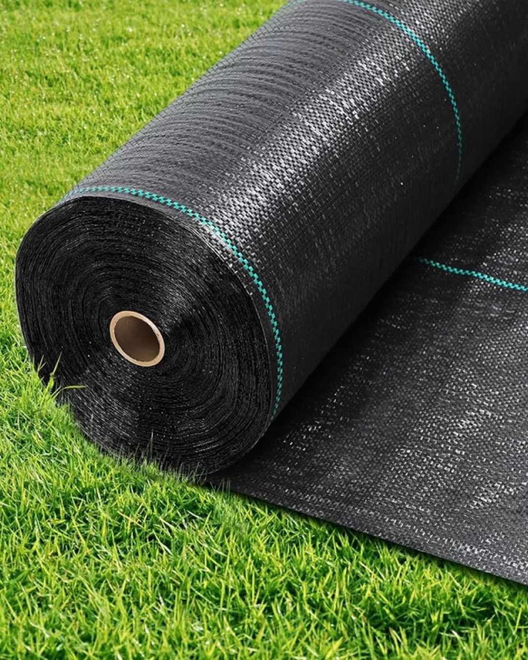 Heavy Duty Weed Control Membrane 108cm x 50m Ground Cover Roll - Image 2