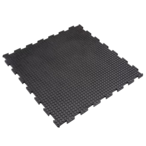 Interlocking Gym Rubber Tiles | 20mm Coin Top 1m x 1m