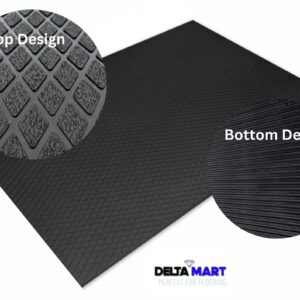 Diamond design heavy duty rubber stable/ horse mat 6ftx4ftx12mm