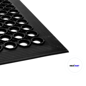 5ft x 3ft x 12mm Heavy Duty Industrial Rubber Mat – Commercial & Workshop Floor Mat