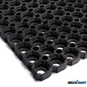 5ft x 3ft x 22mm Hollow Industrial Rubber Mat – Heavy Duty Anti-Fatigue & Drainage Mat
