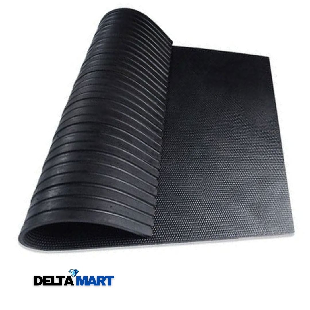 Heavy Duty Rubber horse stable horsebox mat 6ftx4ft 12mm hammer top design - Image 3