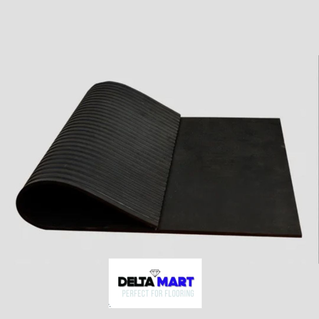 Rubber Gym Mat 6ft x 4ft (183 x 122cm) x 15mm – Amoeba Design - Image 2