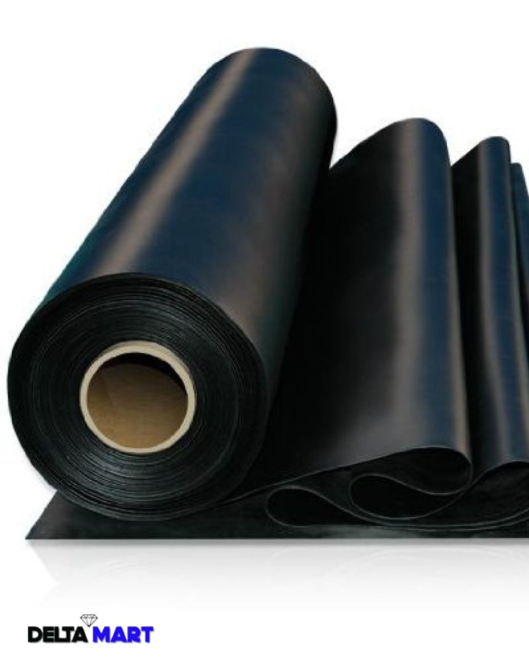 SBR Plain Rubber Flooring Roll – 1.2m Wide x 1mm – 1m to 20m