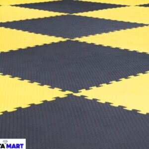 Milk Parlour EVA mat 1mx1mx 20mm and 40mm - Yellow and Black