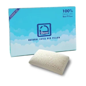 Premium Queen Natural Latex Pillow 70x40cm – Orthopedic Head & Neck Support