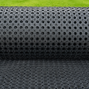 Rubber Grass Protection Mat Roll 1m x 10.5m x 22mm