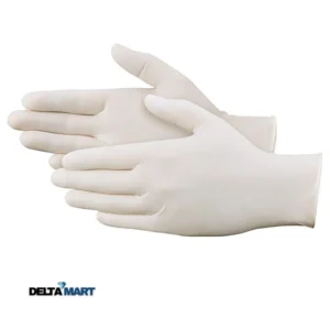 Delta Mart Powder-Free Latex Examination Gloves – Durable, Comfortable